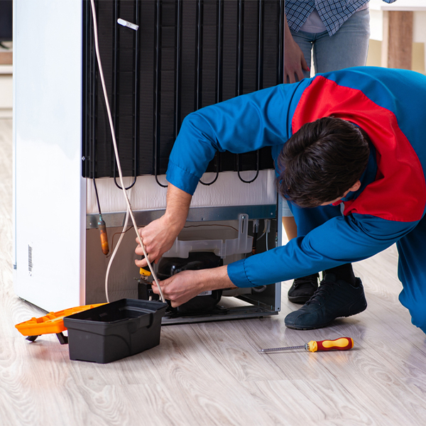 how much do you charge for refrigerator repair services in Garrettsville